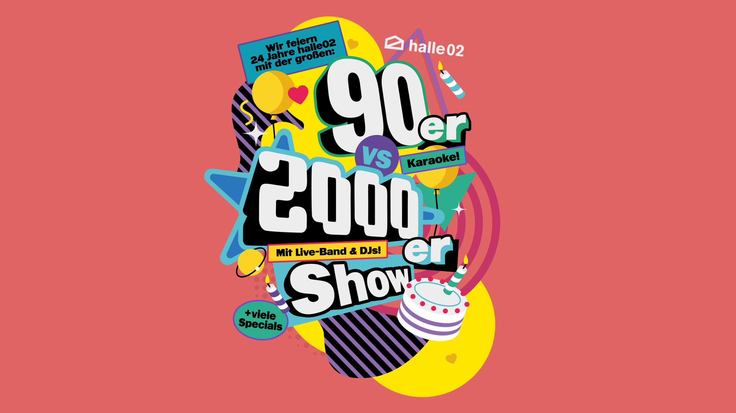 90er vs 2000er Show – halle02, 25.04.2026