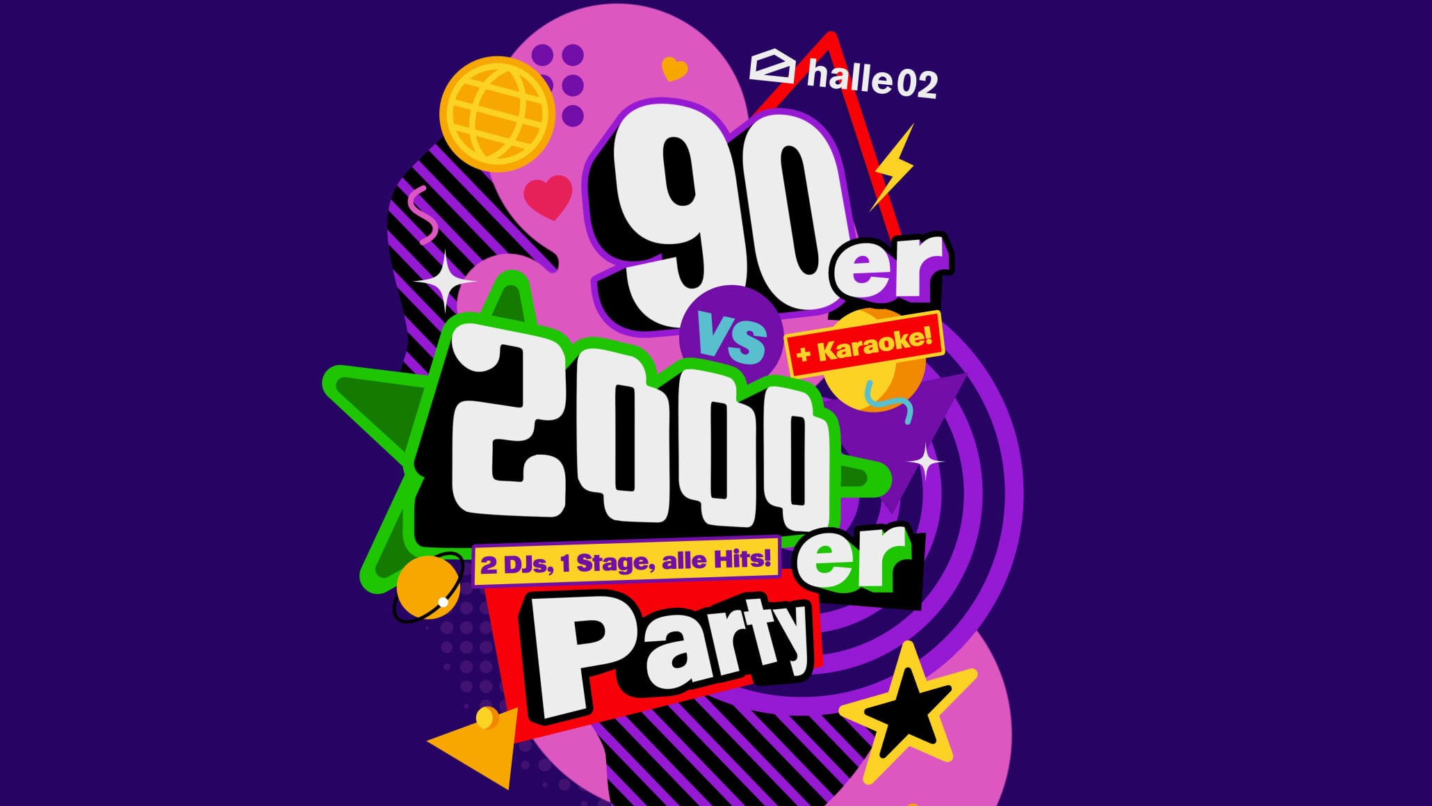 90er vs 2000er Party – halle02, 12.06.2026