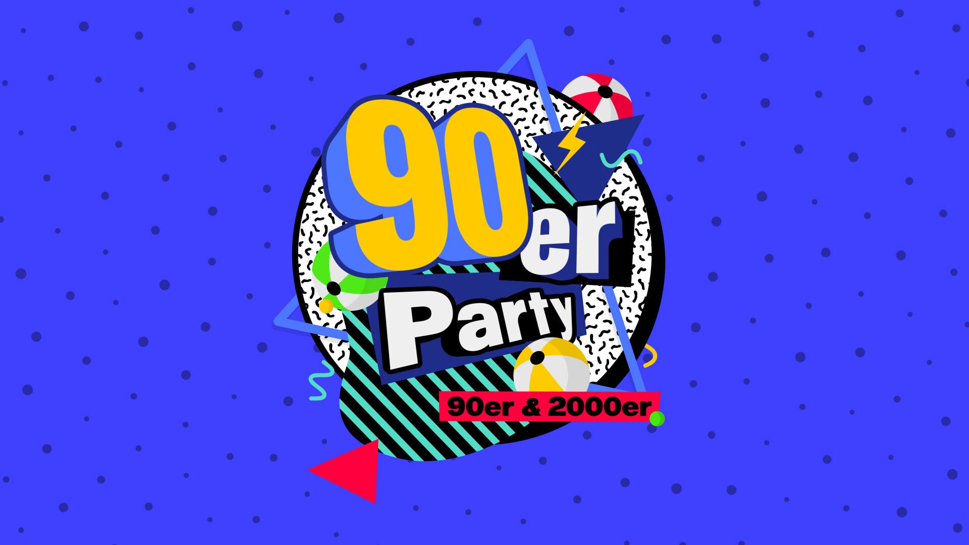 90er Party – halle02, 01.08.2026